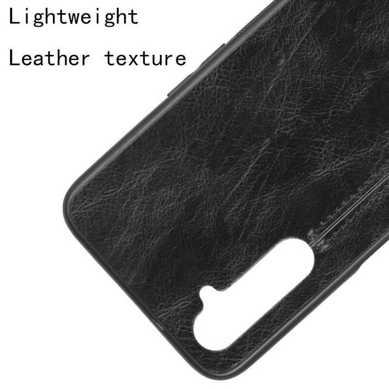 Coque Realme 6 Style Cuir Coutures Coque Realme 6 Style Cuir Coutures