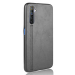 Coque Realme 6 Style Cuir Coutures Coque Realme 6 Style Cuir Coutures