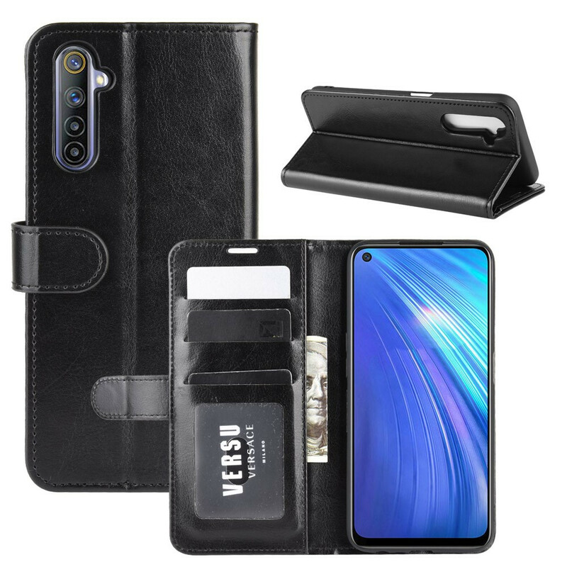 Housse Realme 6 Texture Cuir Housse Realme 6 Texture Cuir