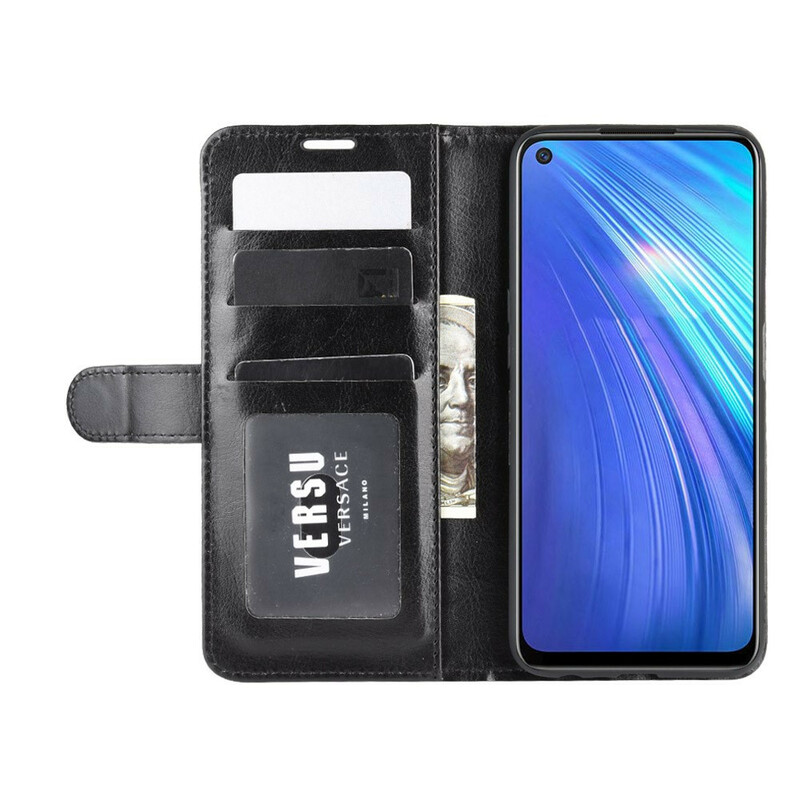 Housse Realme 6 Texture Cuir Housse Realme 6 Texture Cuir