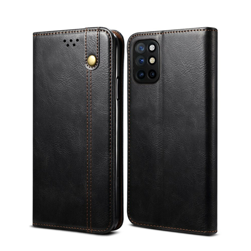 Flip Cover OnePlus 8T Simili Cuir Ciré Flip Cover OnePlus 8T Simili Cuir Ciré