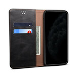 Flip Cover OnePlus 8T Simili Cuir Ciré Flip Cover OnePlus 8T Simili Cuir Ciré