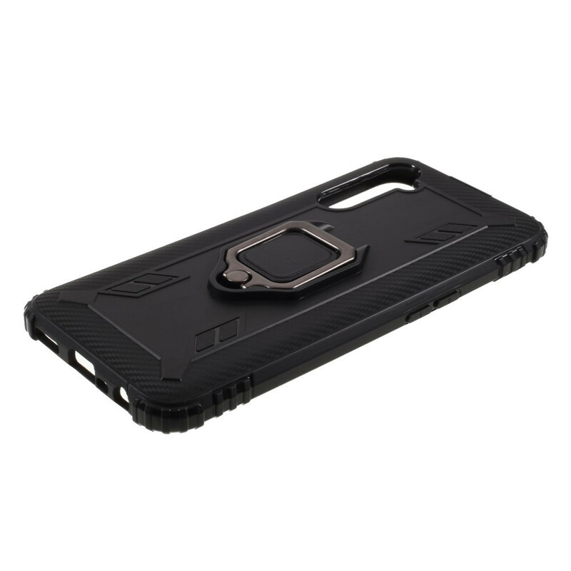Coque Realme 6 Ring et Fibre Carbone Coque Realme 6 Ring et Fibre Carbone