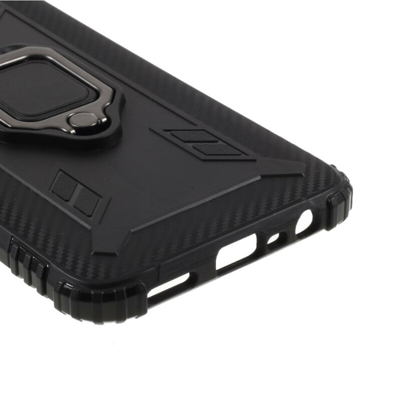 Coque Realme 6 Ring et Fibre Carbone Coque Realme 6 Ring et Fibre Carbone