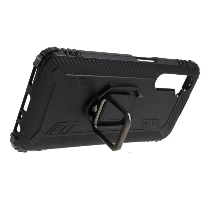 Coque Realme 6 Ring et Fibre Carbone Coque Realme 6 Ring et Fibre Carbone