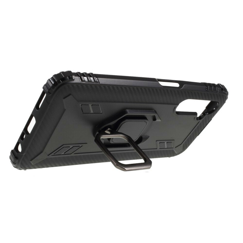 Coque Realme 6 Ring et Fibre Carbone Coque Realme 6 Ring et Fibre Carbone