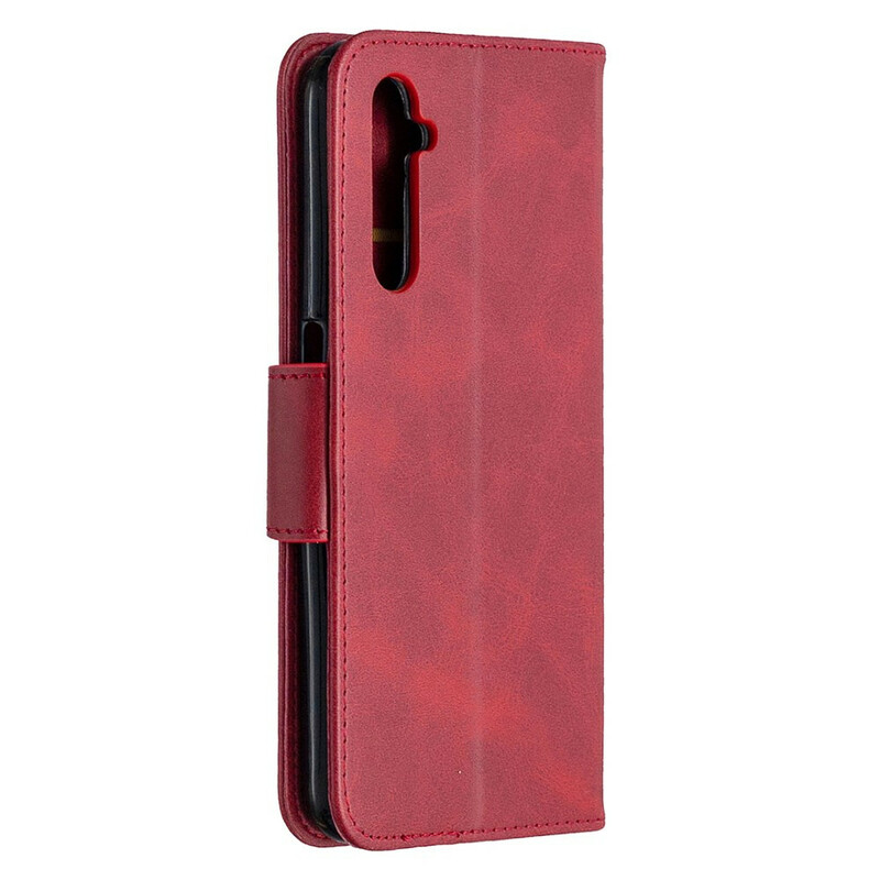 Housse Realme 6 Lisse Rabat Oblique Housse Realme 6 Lisse Rabat Oblique
