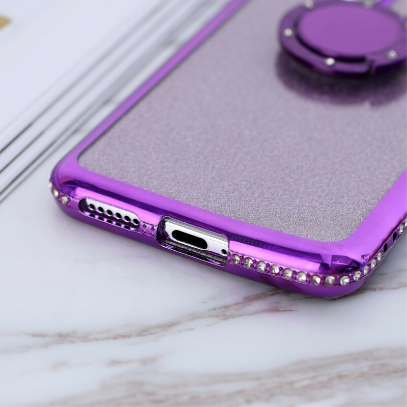 Coque Huawei P40 Pro Paillettes et Diamants Anneau Coque Huawei P40 Pro Paillettes et Diamants Anneau