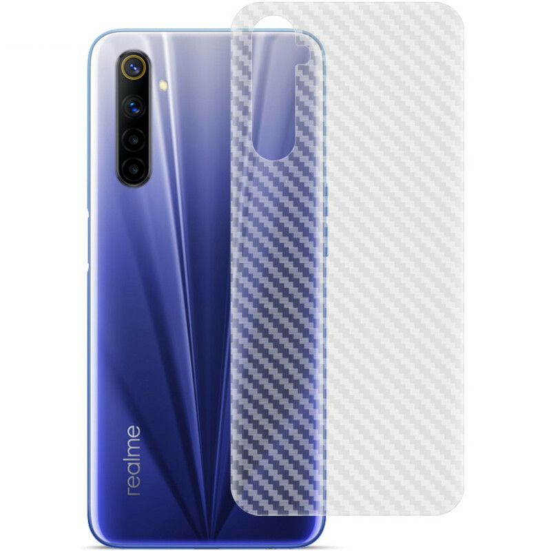 Film de Protection Arrière pour Realme 6 Style Carbone IMAK Film de Protection Arrière pour Realme 6 Style Carbone IMAK