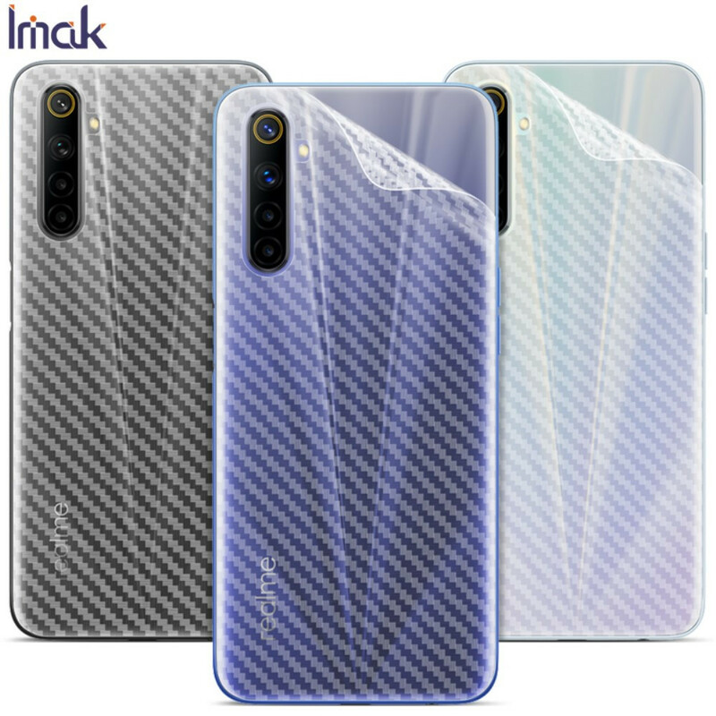 Film de Protection Arrière pour Realme 6 Style Carbone IMAK Film de Protection Arrière pour Realme 6 Style Carbone IMAK