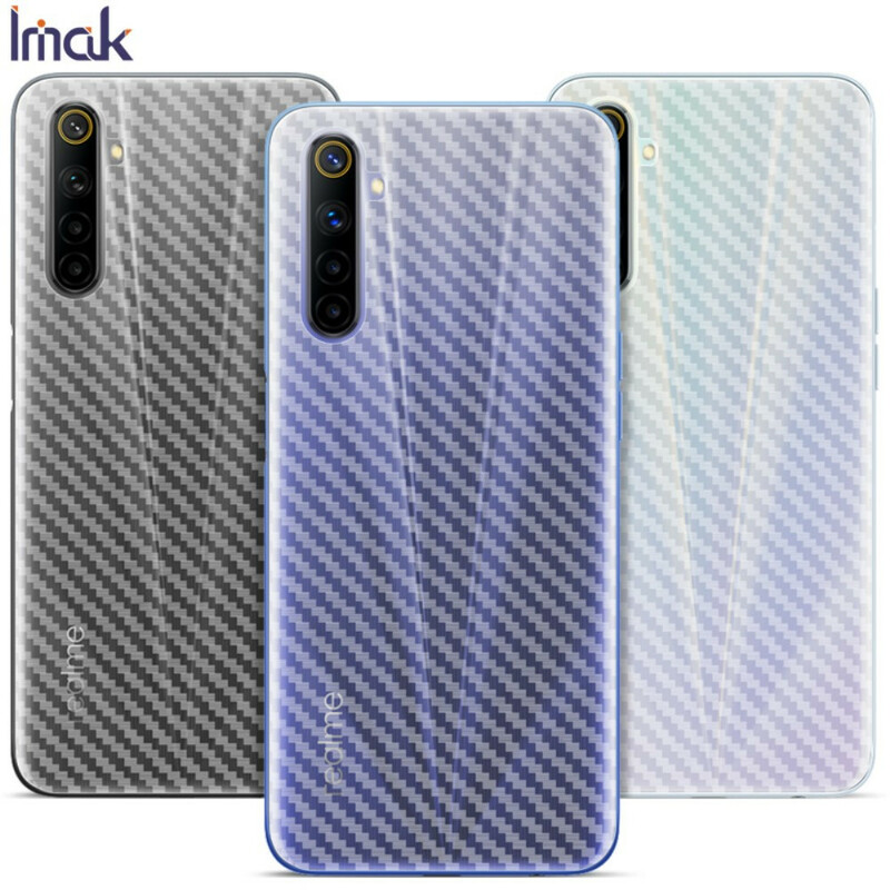 Film de Protection Arrière pour Realme 6 Style Carbone IMAK Film de Protection Arrière pour Realme 6 Style Carbone IMAK