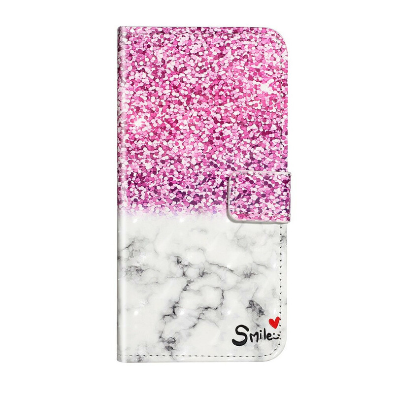 Housse Huawei P40 Pro Smile Paillettes Housse Huawei P40 Pro Smile Paillettes