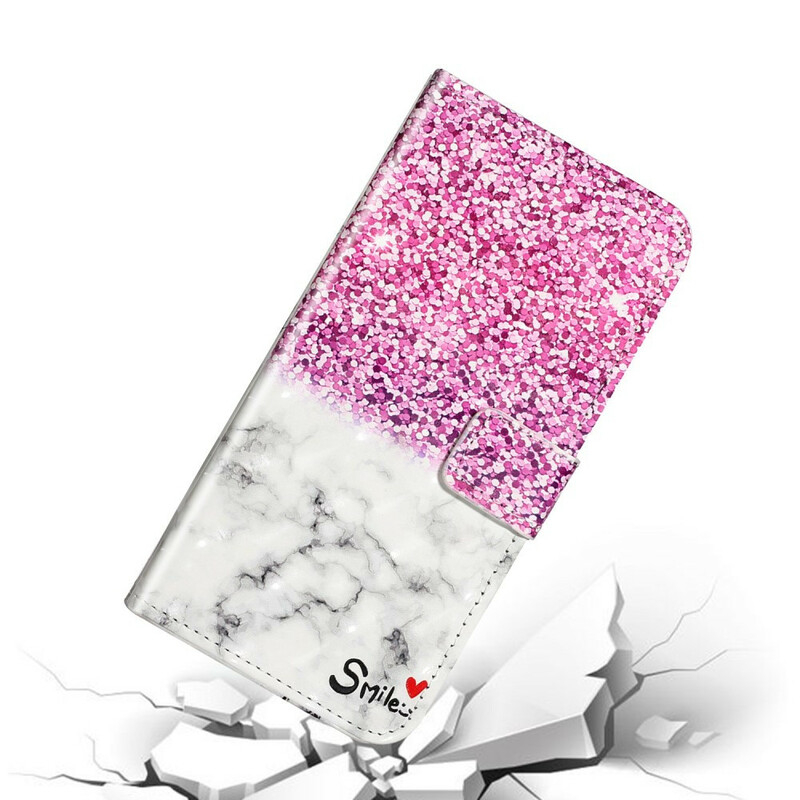 Housse Huawei P40 Pro Smile Paillettes Housse Huawei P40 Pro Smile Paillettes