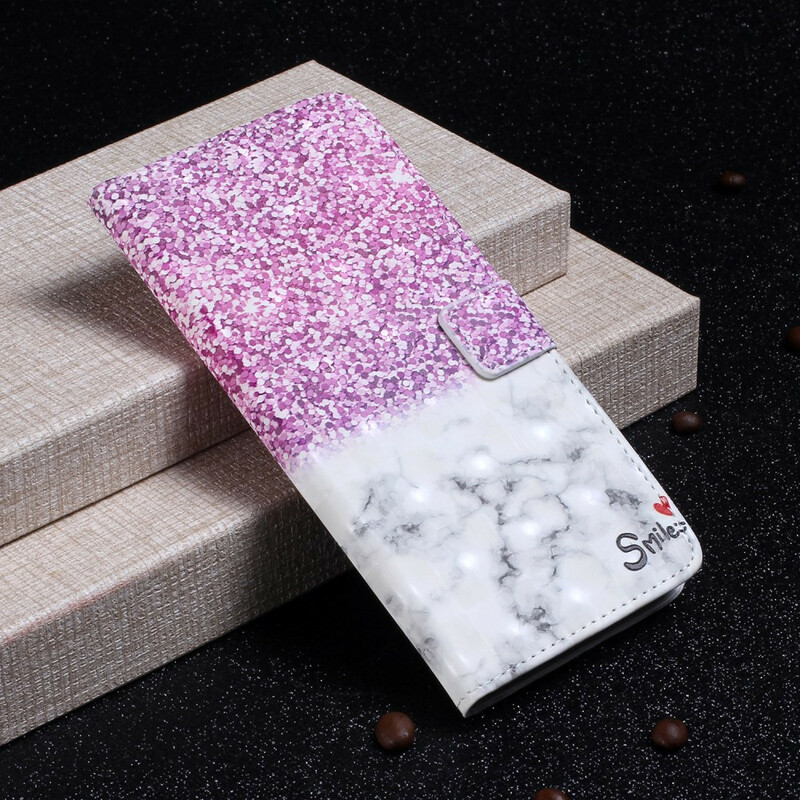 Housse Huawei P40 Pro Smile Paillettes Housse Huawei P40 Pro Smile Paillettes