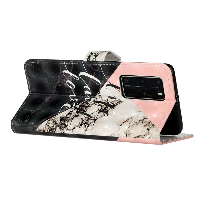 Housse Huawei P40 Pro Life Laugh Love Housse Huawei P40 Pro Life Laugh Love