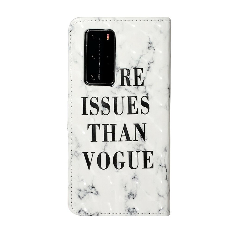 Housse Huawei P40 Pro More Issues Than Vogue