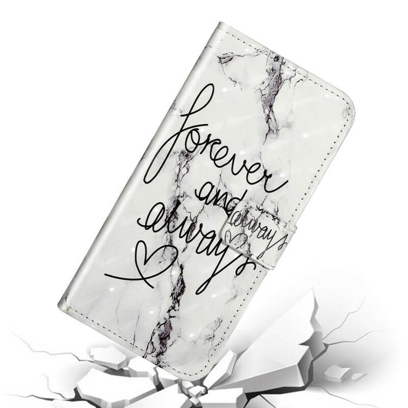 Housse Huawei P40 Pro Marbre Forever & Always Housse Huawei P40 Pro Marbre Forever & Always