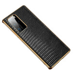 Coque Huawei P40 Pro Véritable Cuir Texture Lézard Coque Huawei P40 Pro Véritable Cuir Texture Lézard