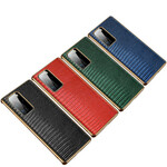Coque Huawei P40 Pro Véritable Cuir Texture Lézard Coque Huawei P40 Pro Véritable Cuir Texture Lézard