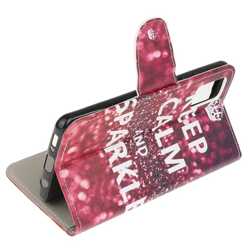 Housse Poco M3 Keep Calm and Sparkle Housse Poco M3 Keep Calm and Sparkle
