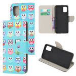 Housse Poco M3 Multiples Hiboux Housse Poco M3 Multiples Hiboux