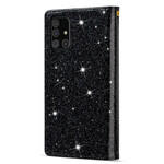 Housse Samsung Galaxy A51 Paillettes Portefeuille Zip Housse Samsung Galaxy A51 Paillettes Portefeuille Zip