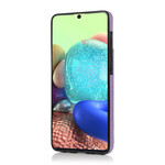 Coque Samsung Galaxy A51 Porte-Cartes Impression Mandala