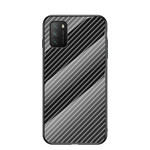 Coque Poco M3 Verre Trempé Fibre Carbone Coque Poco M3 Verre Trempé Fibre Carbone