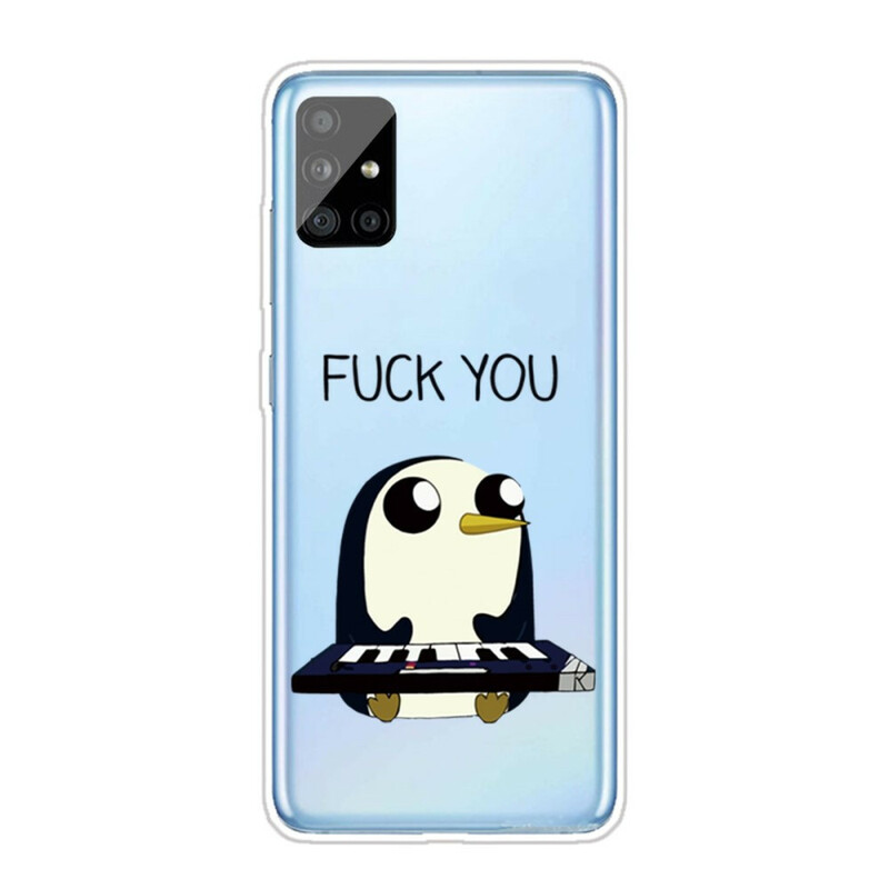Coque Samsung Galaxy A51 Pingouin Fuck You