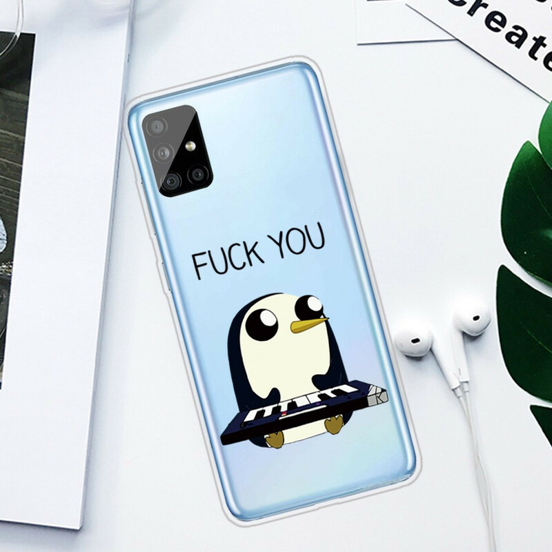 Coque Samsung Galaxy A51 Pingouin Fuck You
