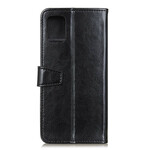 Housse Poco M3 Effet Cuir Brillant Simple Housse Poco M3 Effet Cuir Brillant Simple