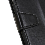 Housse Poco M3 Effet Cuir Brillant Simple Housse Poco M3 Effet Cuir Brillant Simple