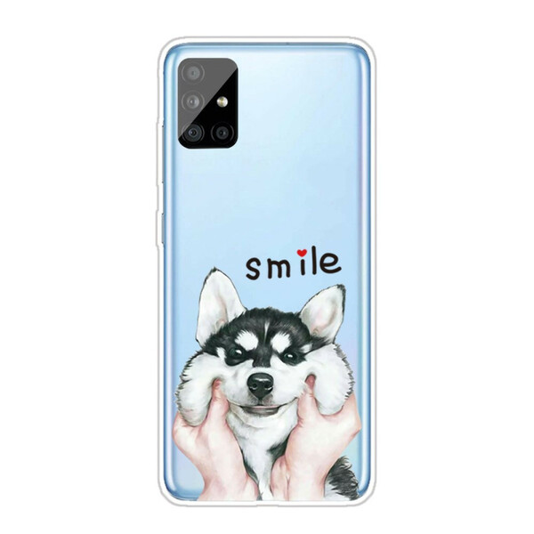 Coque Samsung Galaxy A51 Smile Dog