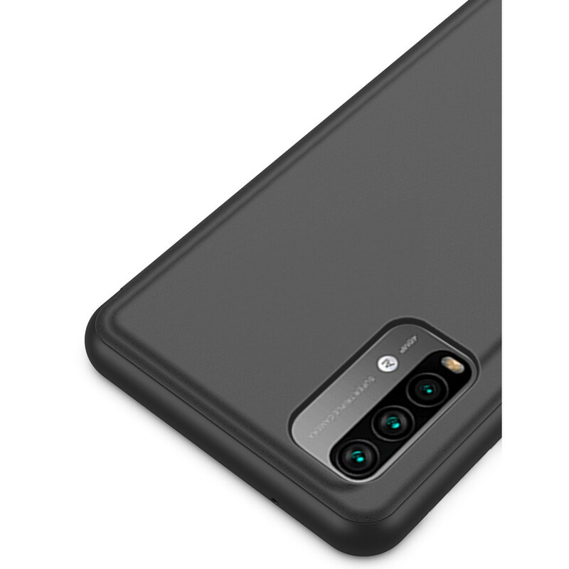 View Cover XIaomi Poco M3 Miroir et Simili Cuir View Cover XIaomi Poco M3 Miroir et Simili Cuir