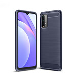 Coque Xiaomi Poco M3 Fibre Carbone Brossée Coque Xiaomi Poco M3 Fibre Carbone Brossée