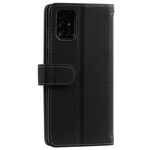 Housse Samsung Galaxy A51 Contours Renforcés Poche Zippée Housse Samsung Galaxy A51 Contours Renforcés Poche Zippée