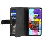 Housse Samsung Galaxy A51 Contours Renforcés Poche Zippée Housse Samsung Galaxy A51 Contours Renforcés Poche Zippée