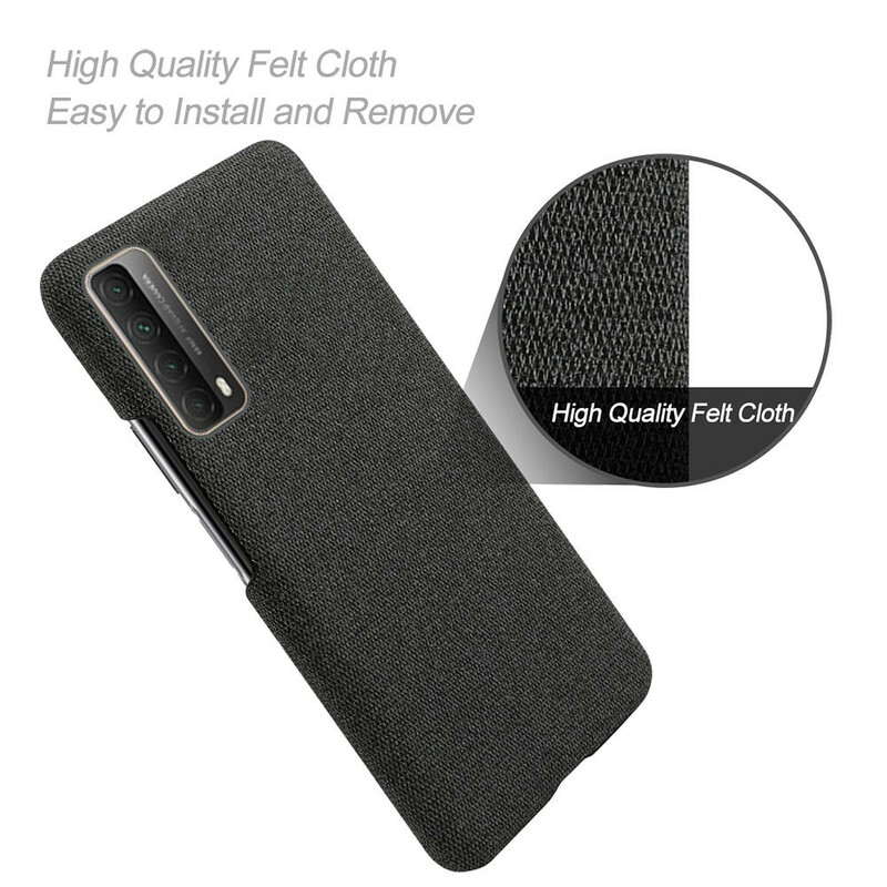 Coque Huawei P Smart 2021 Texture Tissu KSQ