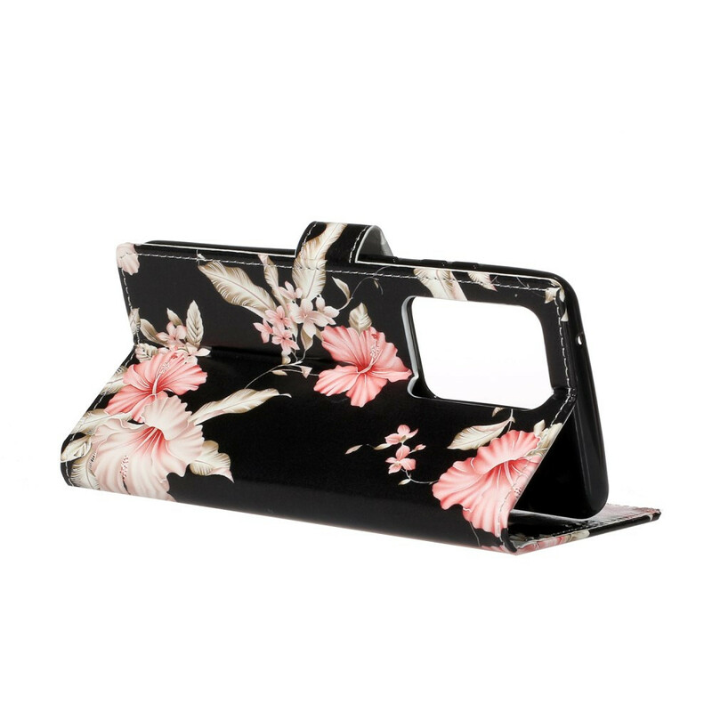 Housse Samsung Galaxy S20 5G Fleurs Design Housse Samsung Galaxy S20 5G Fleurs Design