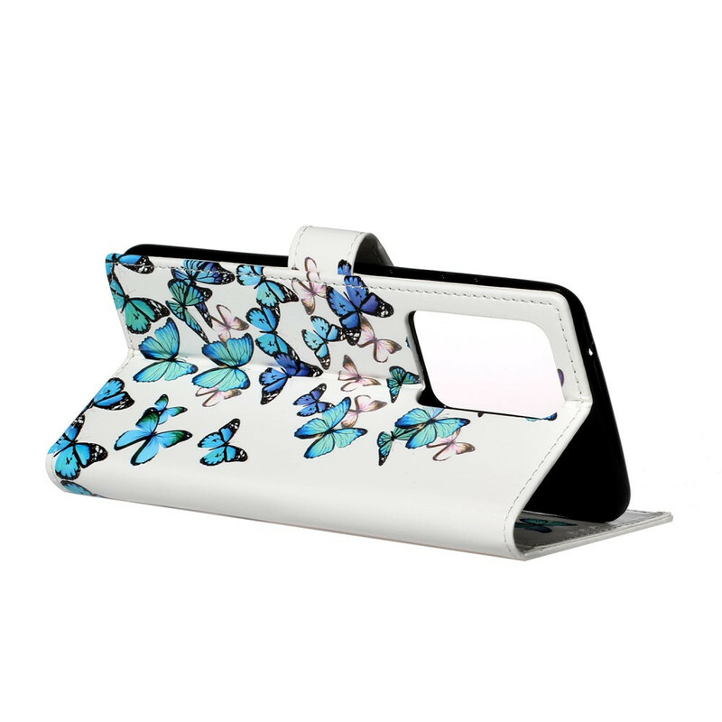 Housse Samsung Galaxy S20 Plus 5G Papillons Design Housse Samsung Galaxy S20 Plus 5G Papillons Design