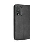 Flip Cover Honor 10X Lite Effet Cuir Vintage Stylisé Flip Cover Honor 10X Lite Effet Cuir Vintage Stylisé