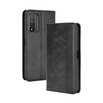 Flip Cover Honor 10X Lite Effet Cuir Vintage Stylisé Flip Cover Honor 10X Lite Effet Cuir Vintage Stylisé
