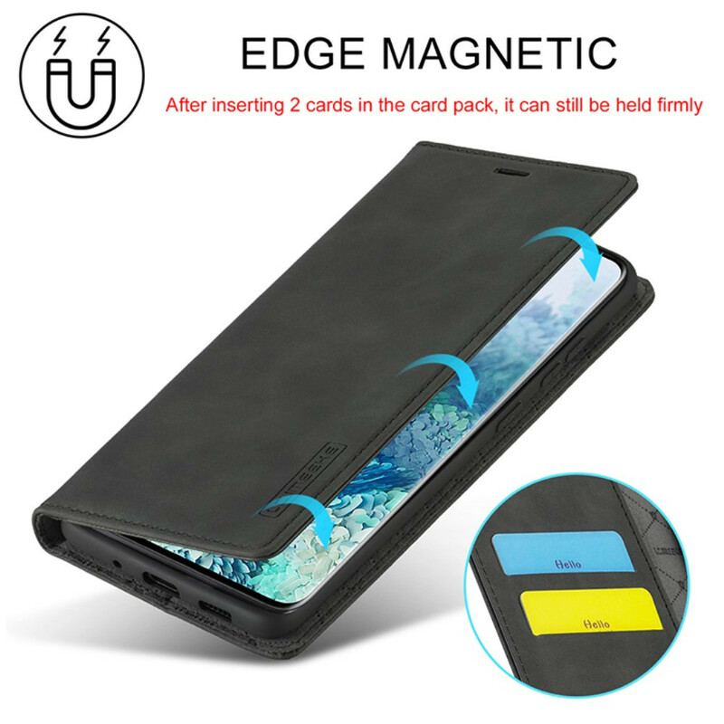Flip Cover Samsung Galaxy S20 Plus 5G LC.IMEEKE Effet Cuir Flip Cover Samsung Galaxy S20 Plus 5G LC.IMEEKE Effet Cuir