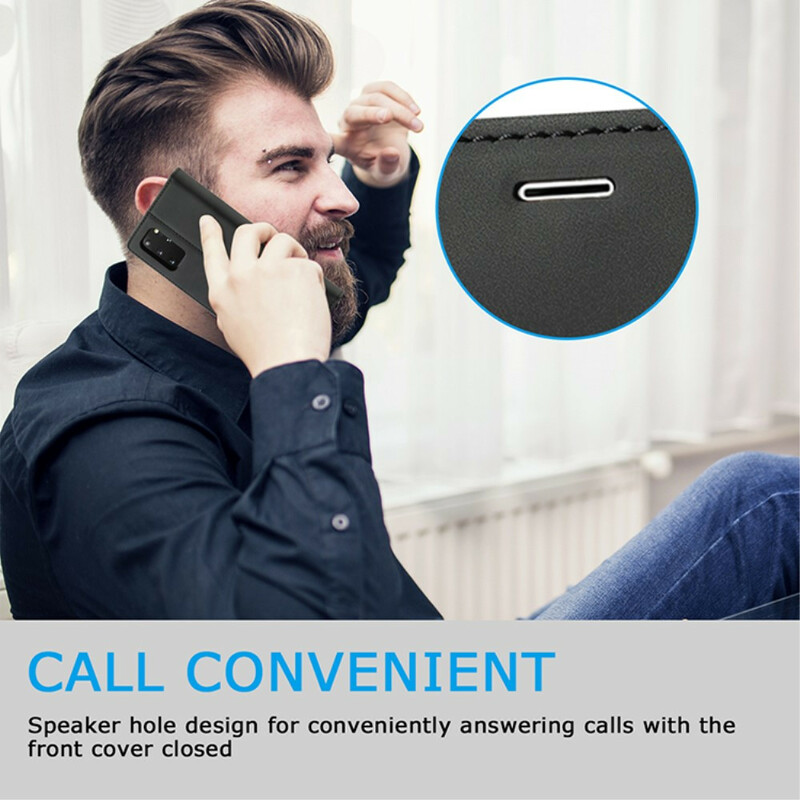 Flip Cover Samsung Galaxy S20 Plus 5G LC.IMEEKE Effet Cuir Flip Cover Samsung Galaxy S20 Plus 5G LC.IMEEKE Effet Cuir