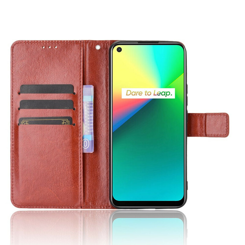 Housse Realme 7i Simili Cuir Flashy