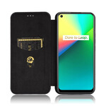 Flip Cover Realme 7i Silicone Carbone Coloré Flip Cover Realme 7i Silicone Carbone Coloré