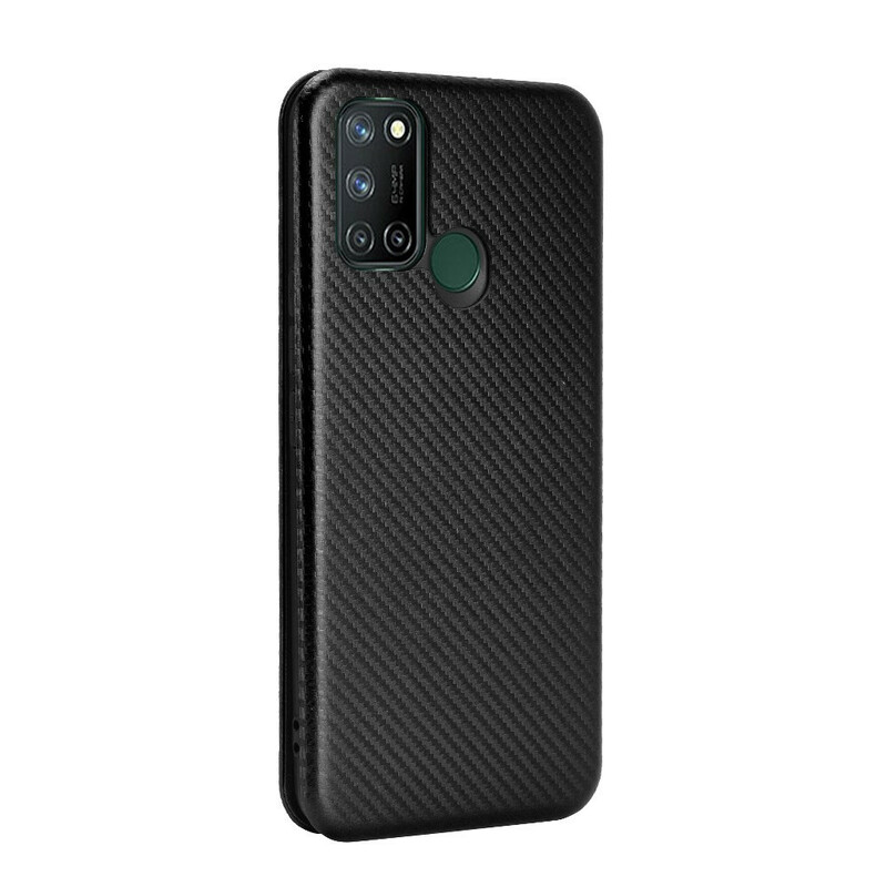 Flip Cover Realme 7i Silicone Carbone Coloré Flip Cover Realme 7i Silicone Carbone Coloré