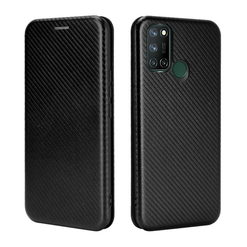 Flip Cover Realme 7i Silicone Carbone Coloré Flip Cover Realme 7i Silicone Carbone Coloré