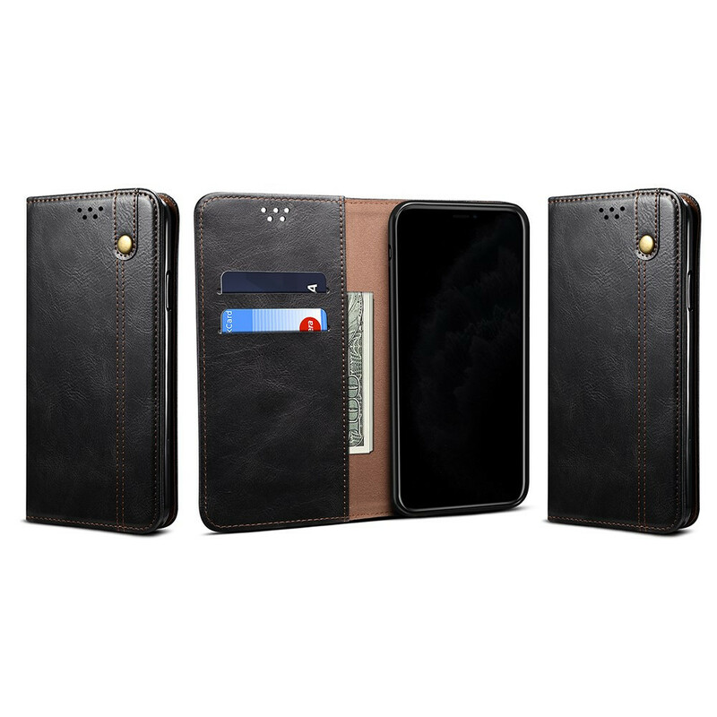 Flip Cover Oppo A53 / A53s Simili Cuir Ciré Flip Cover Oppo A53 / A53s Simili Cuir Ciré