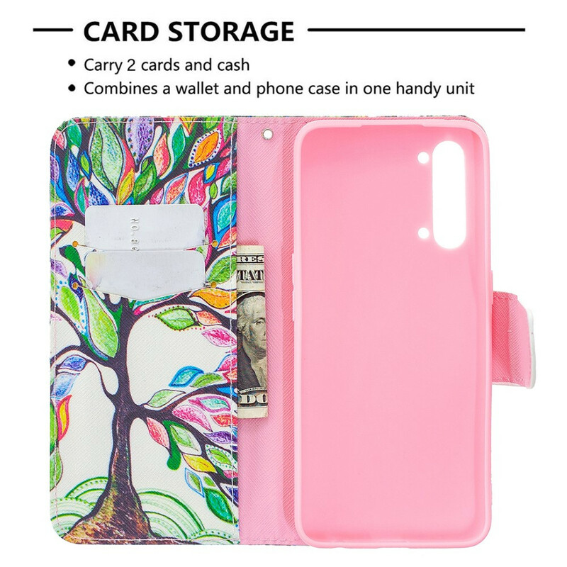Housse Oppo Find X2 Lite Arbre Coloré Housse Oppo Find X2 Lite Arbre Coloré